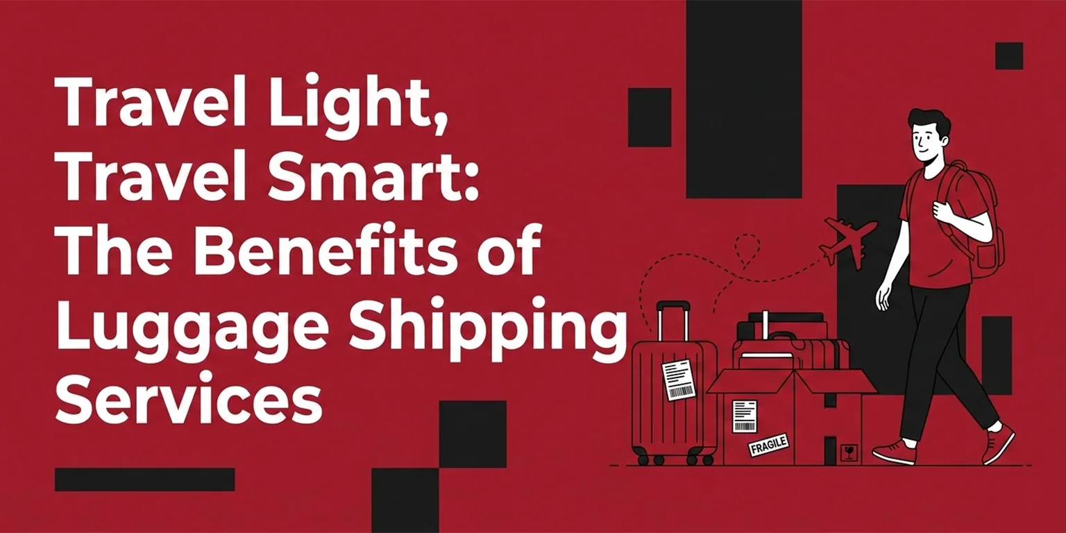 Travel Light, Travel Smart: The Benefits of Luggage Shipping Services